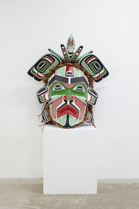 Ceremonial mask by Beau Dick