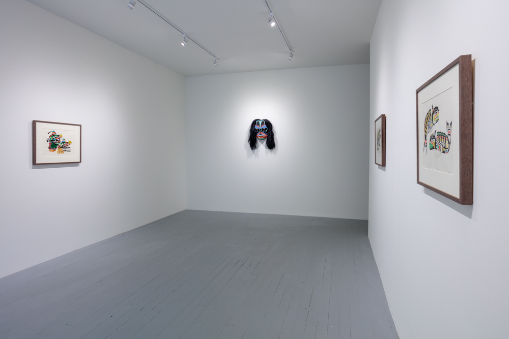 Install view of Henry Speck and Cole Speck exhibition at Ceremonial/Art, 2020