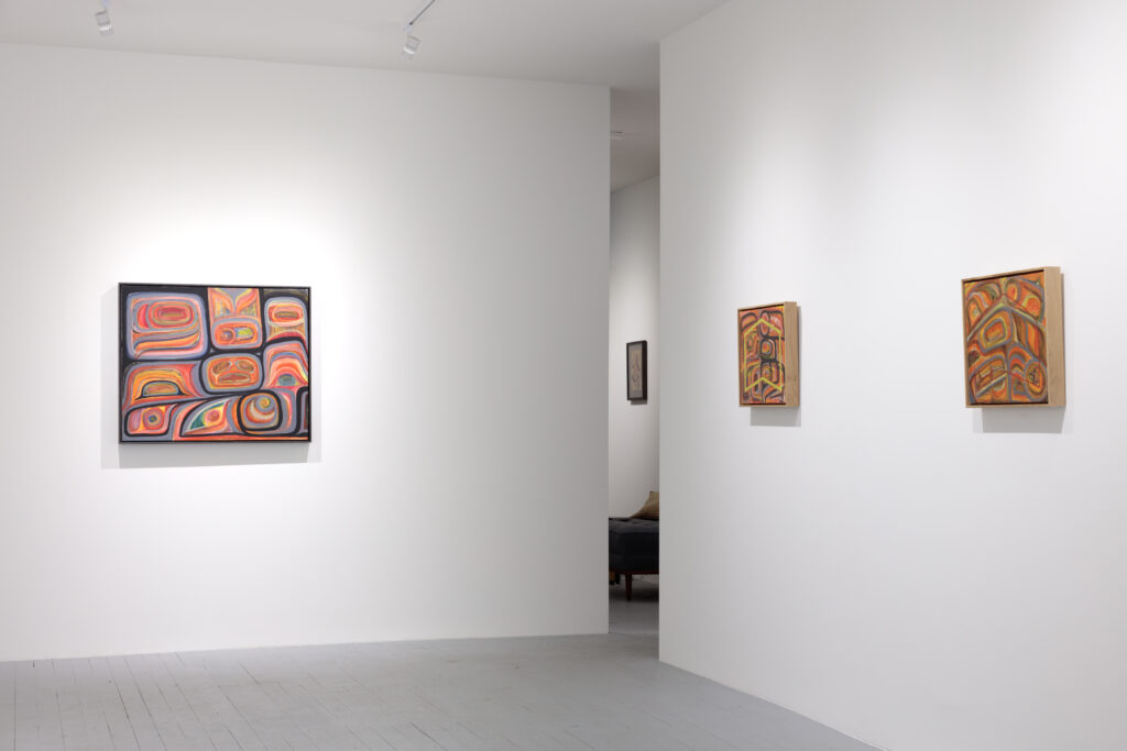 Installation view of Gigaemi Kukwits at Ceremonial/Art Gallery