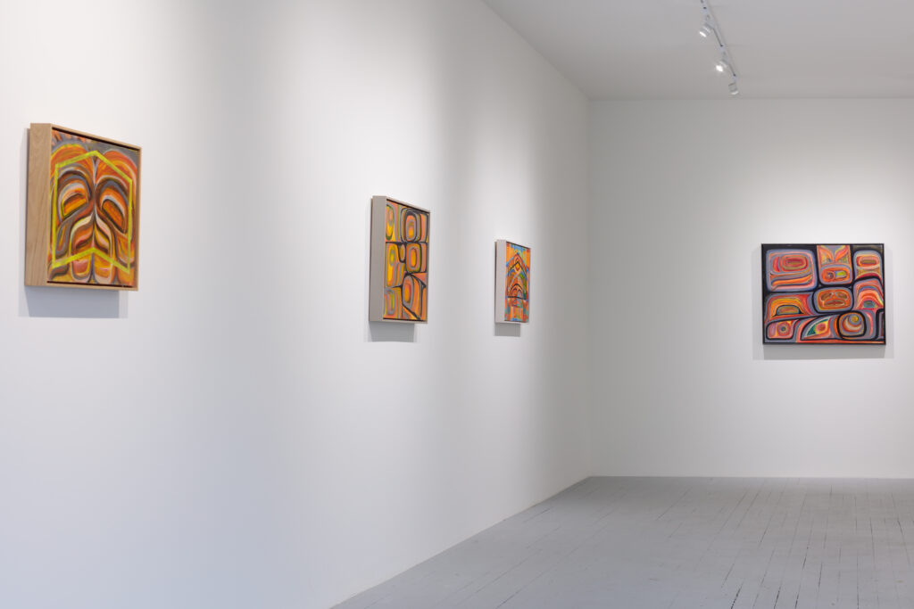 Installation view of Gigaemi Kukwits at Ceremoanial/Art Gallery