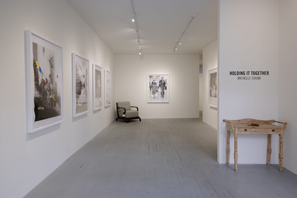 Installation View of Holding It Together, 2023.